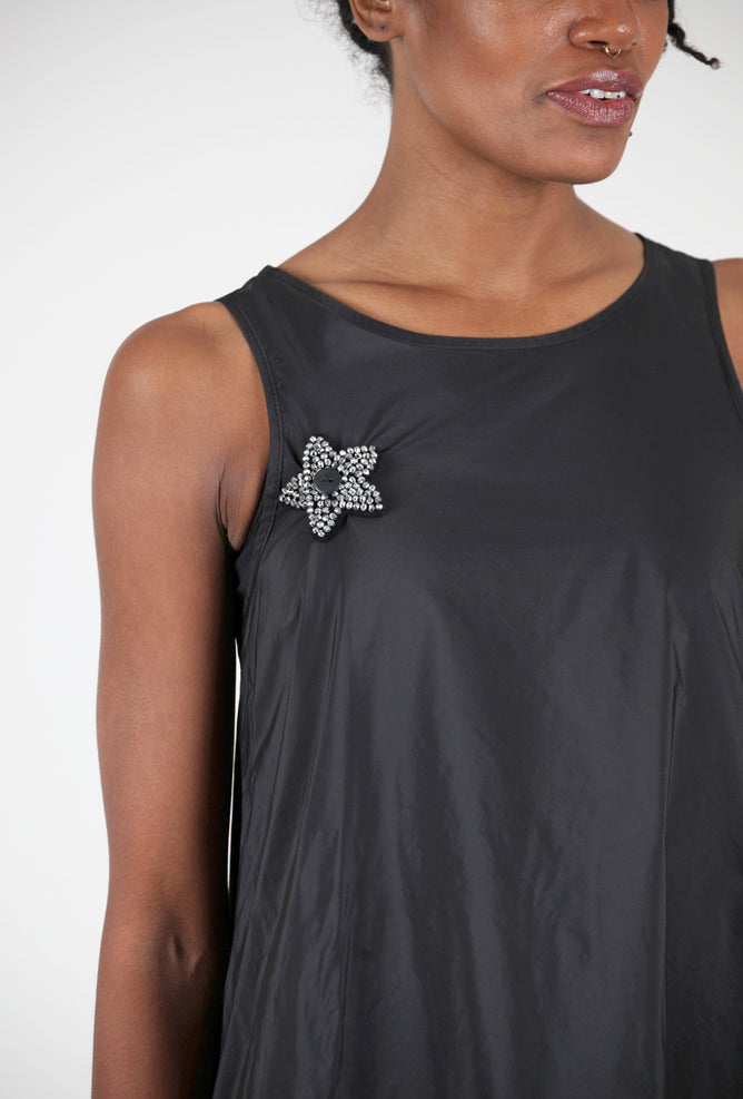 Pluslavie PLU Sparkle Button-On Patch, Star/Silver