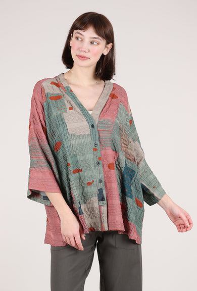 3 Potato Winkle Jacket, Baked Clay/Sage