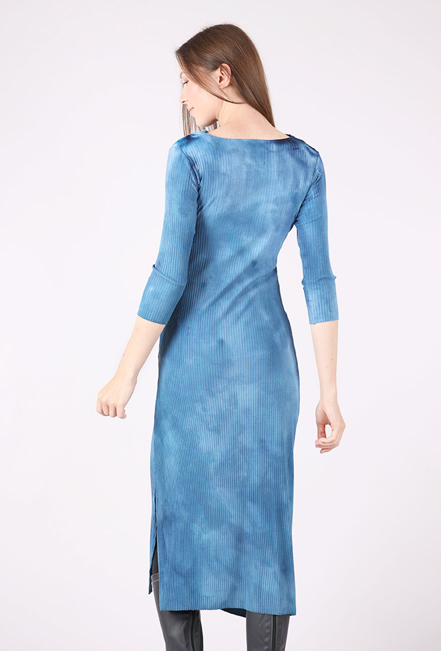 Heyne Bogut Maxi Pinch Dress, Ice Blue