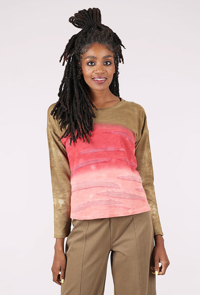 Escape by Habitat River Sunset Pullover, Rose