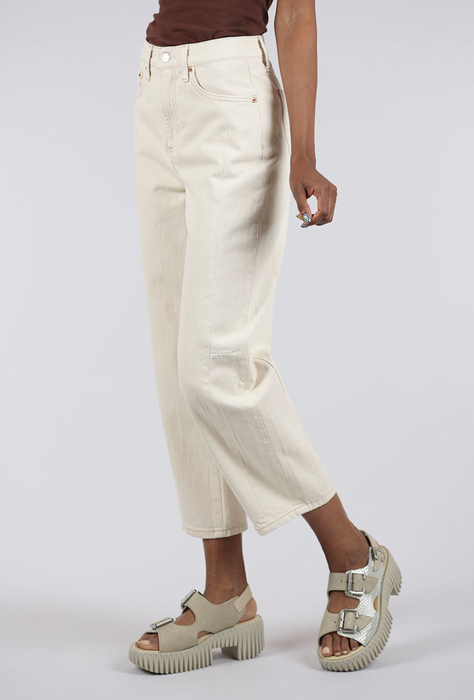 Pistola Eli High Rise Arched Leg, Ecru