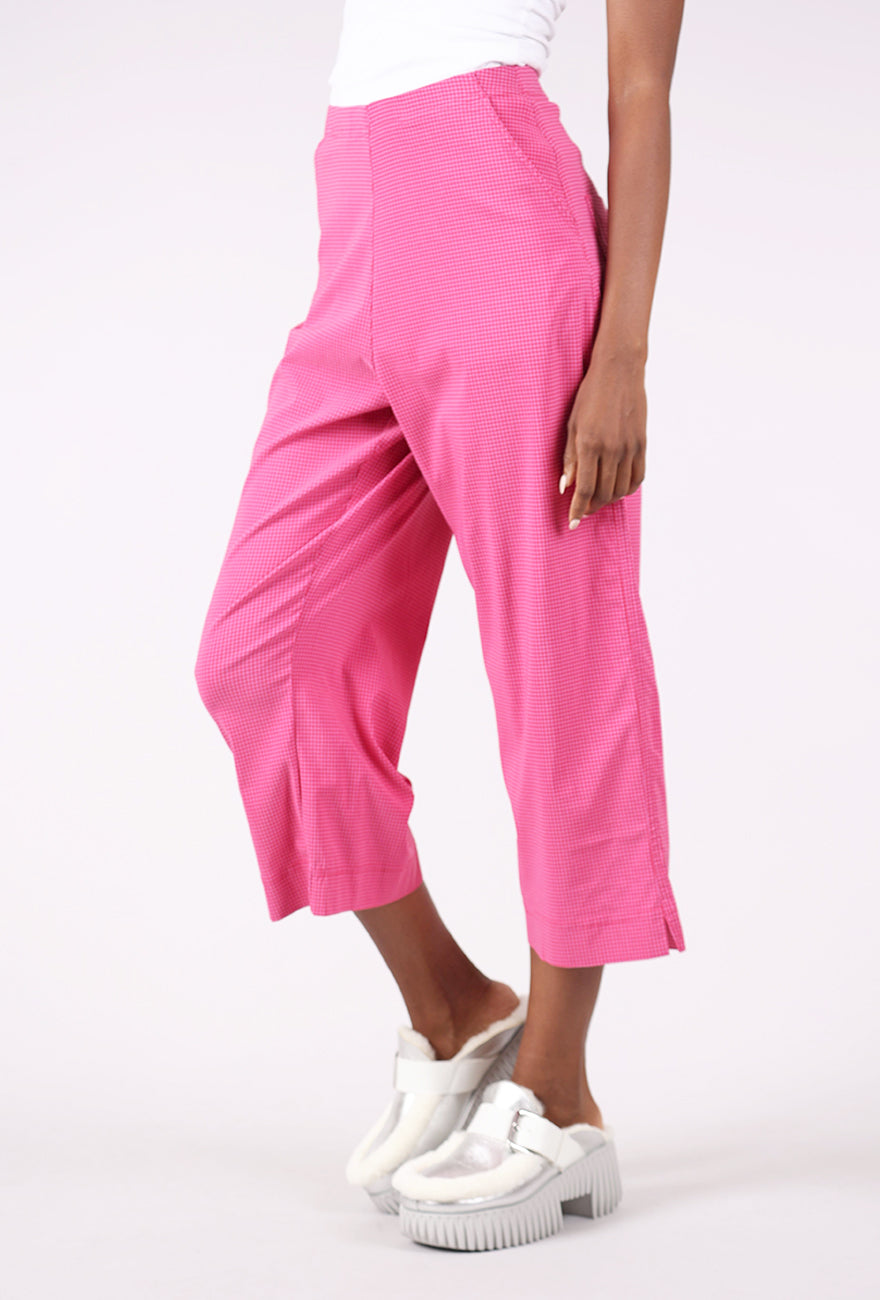 Rundholz Sig Stretch Crop Trouser, Lotus Check