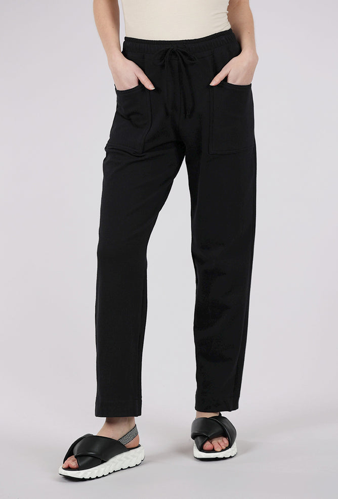 Planet French Terry Double Pocket Pant, Black