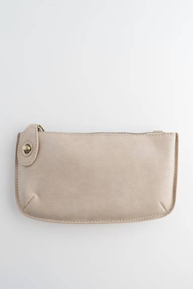Joy Accessories Mini Crossbody Wristlet, Champagne Luxe