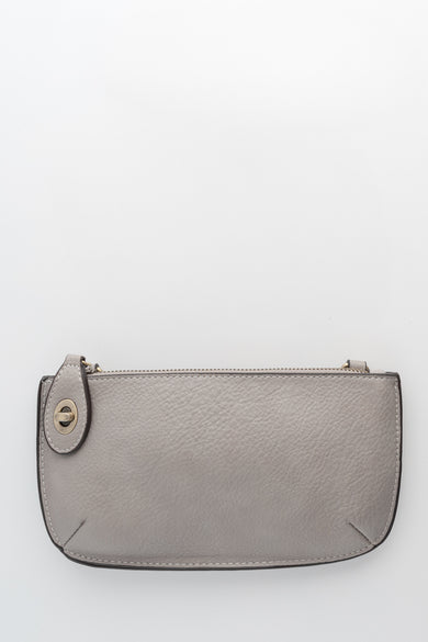 Joy Accessories Mini Crossbody Wristlet, Harbor Gray