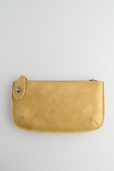 Joy Accessories Mini Crossbody Wristlet, Lemon Squeeze Luxe