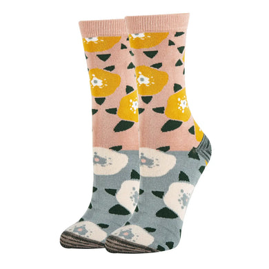 Sock It Up La Flor Bamboo Socks
