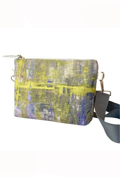 Delisch Crossbody Bag, Lemon/Pewter