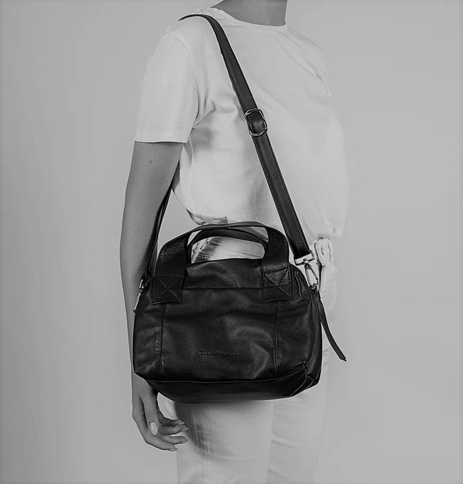 Daniella Lehavi Libi Small Satchel, Black Mix