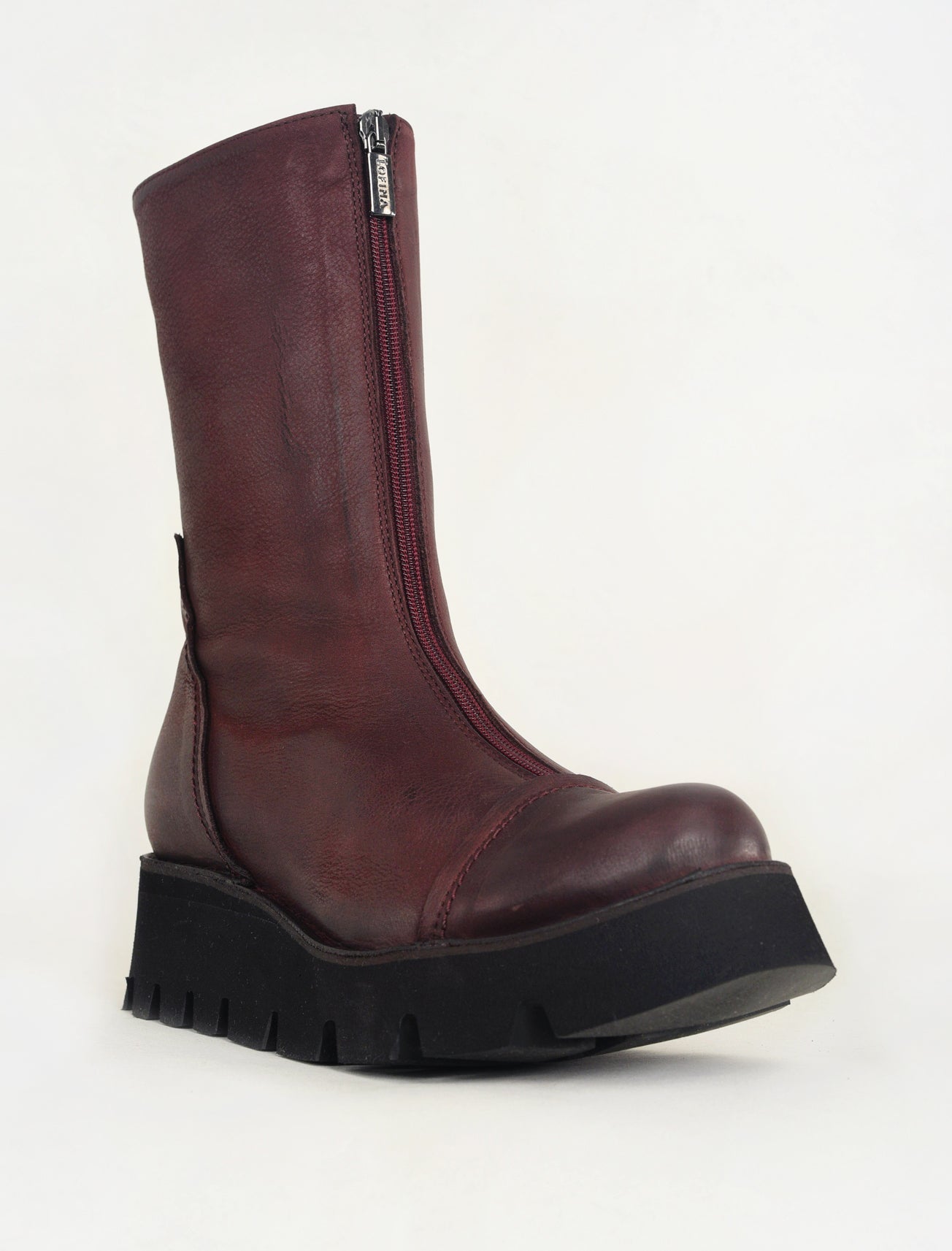 Lofina Wandena Midi-Boot, Wine