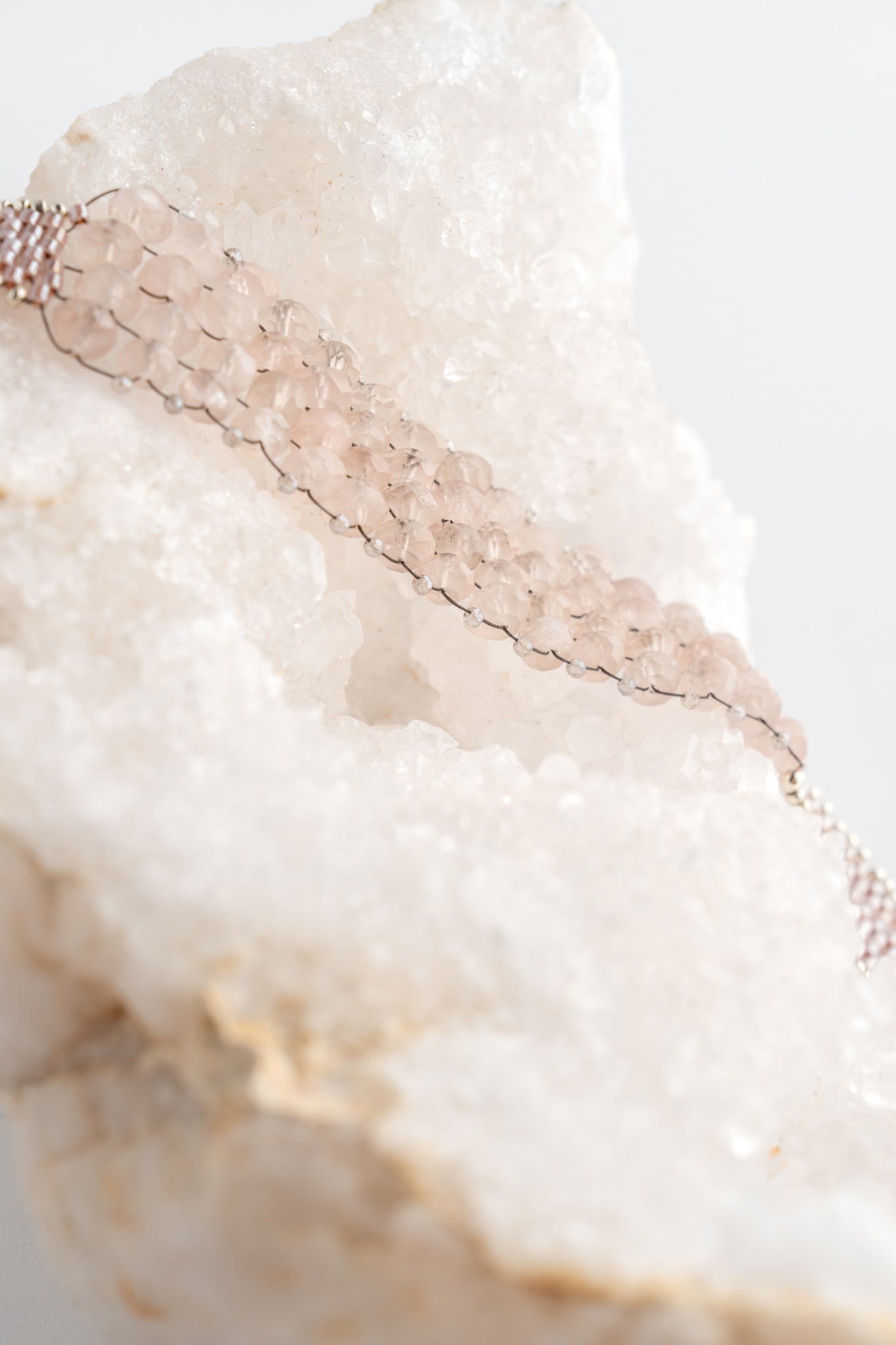 Martell Studio Rose Quartz Bracelet