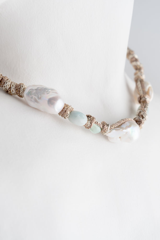 Mela Emily Pearl Necklace