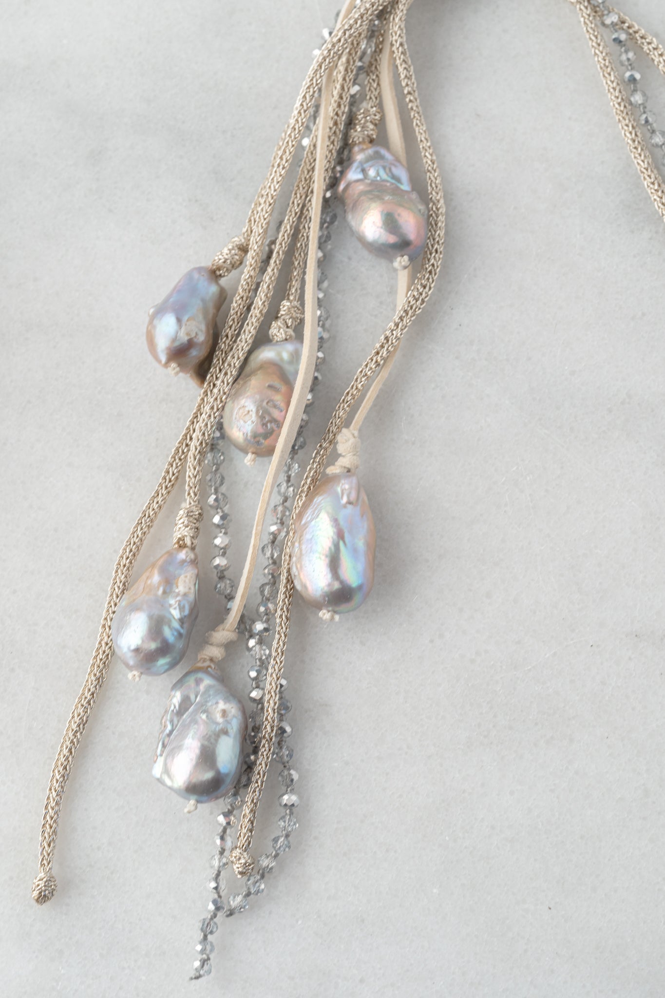 Mela Pearly Multi Mix Strand Necklace