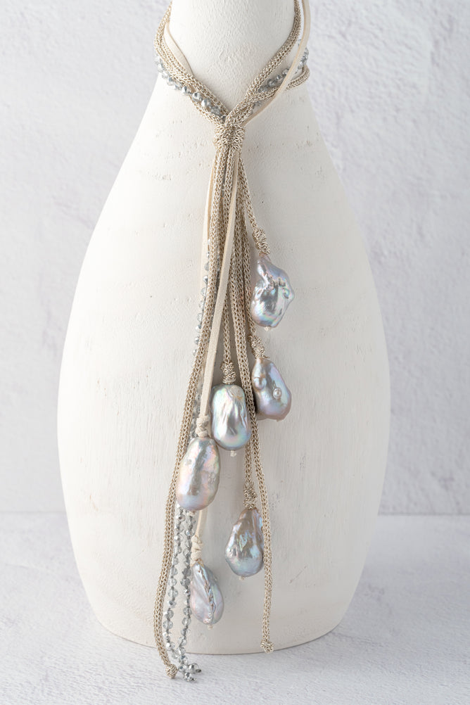 Mela Pearly Multi Mix Strand Necklace