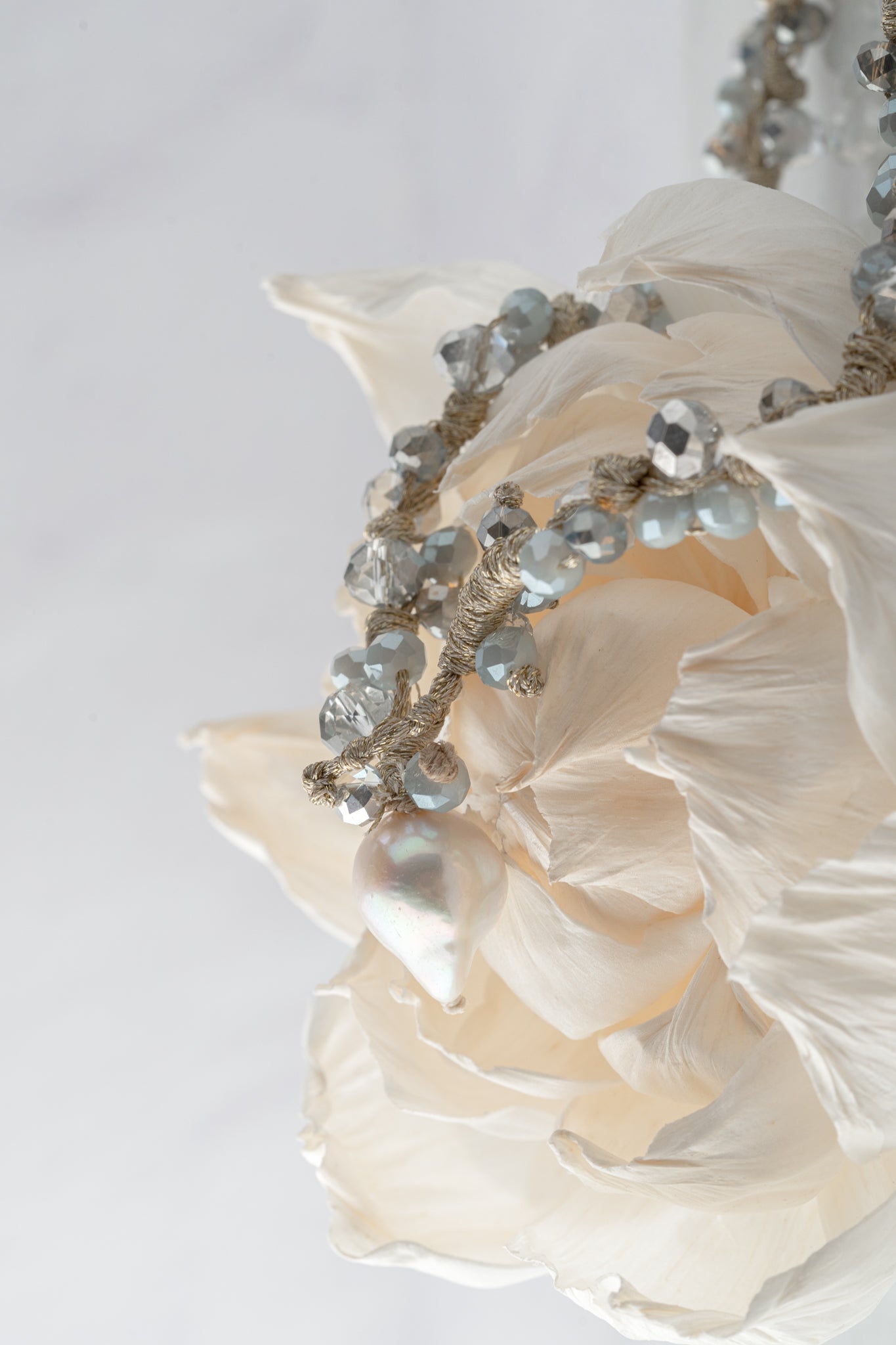 Mela Shimmery Cloud Necklace