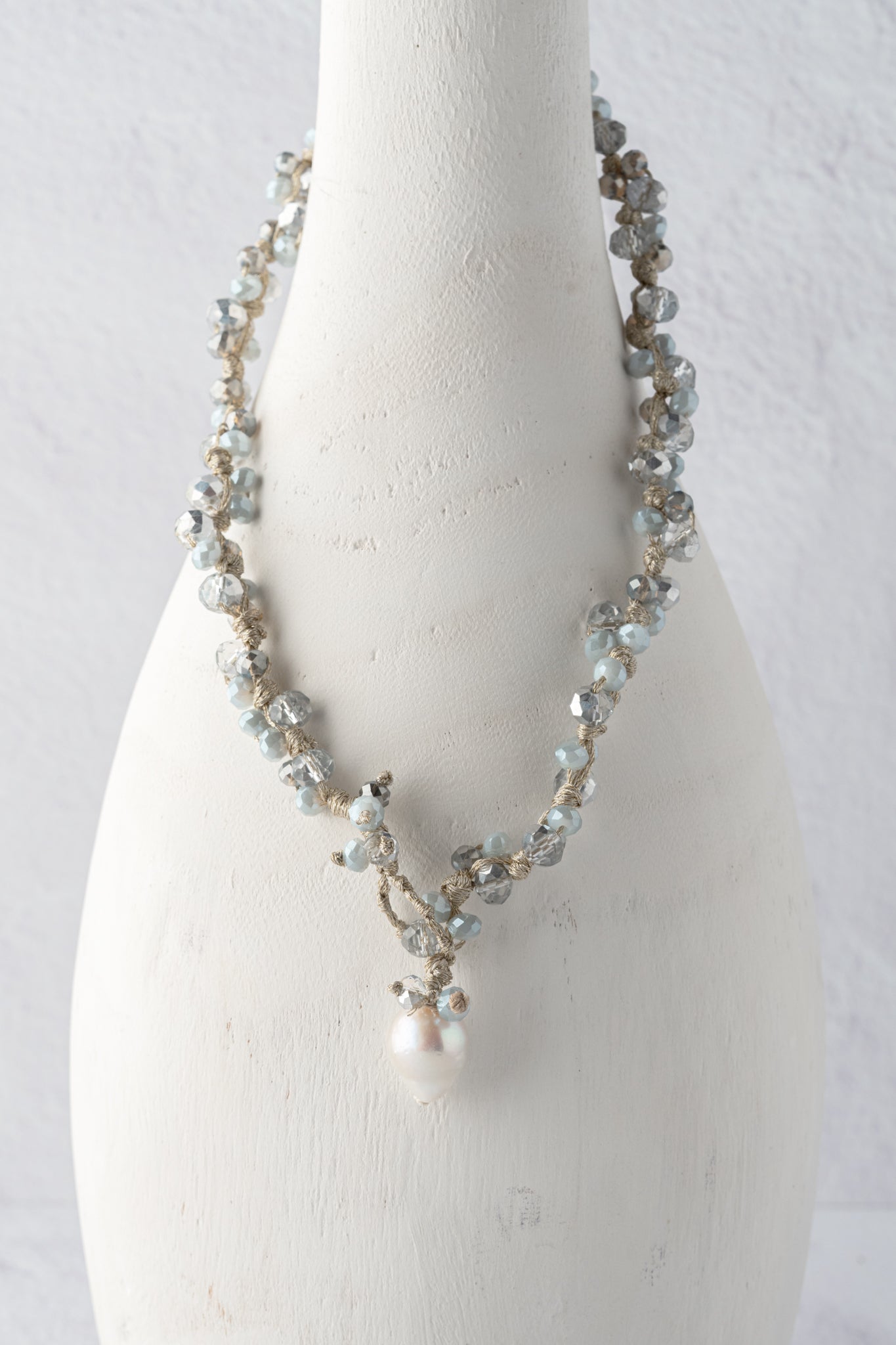 Mela Shimmery Cloud Necklace