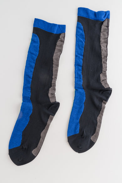 Swatch Stripe Socks, Green