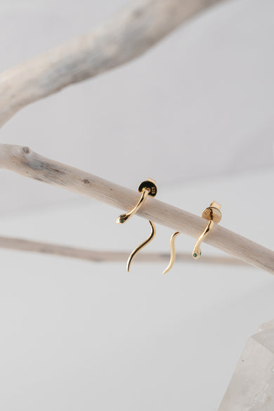 Native Gem Snake Charmer Earrings