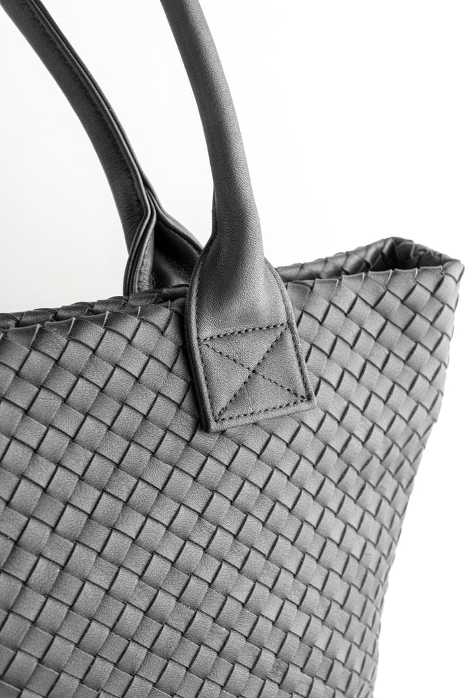 Daniella Lehavi Noelle Woven Tote - Black