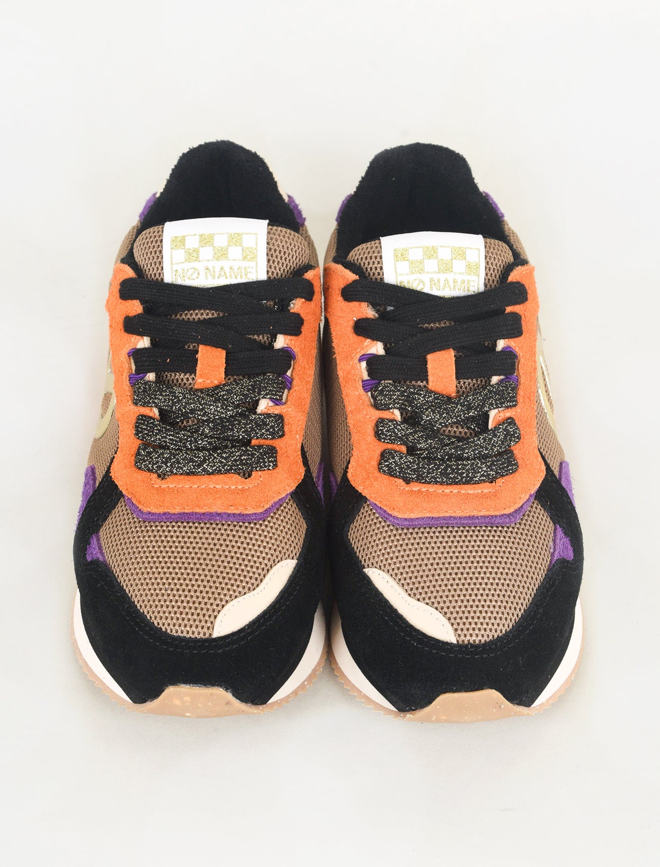 No Name Mia New Jogger, Black/Purple/Orange