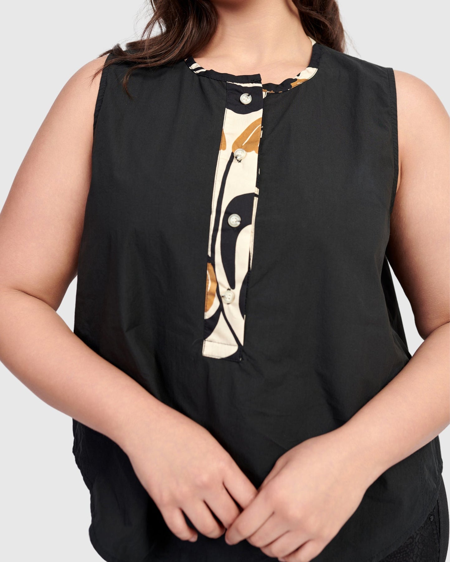 Alembika Annaleise Sleeveless Top, Tulips