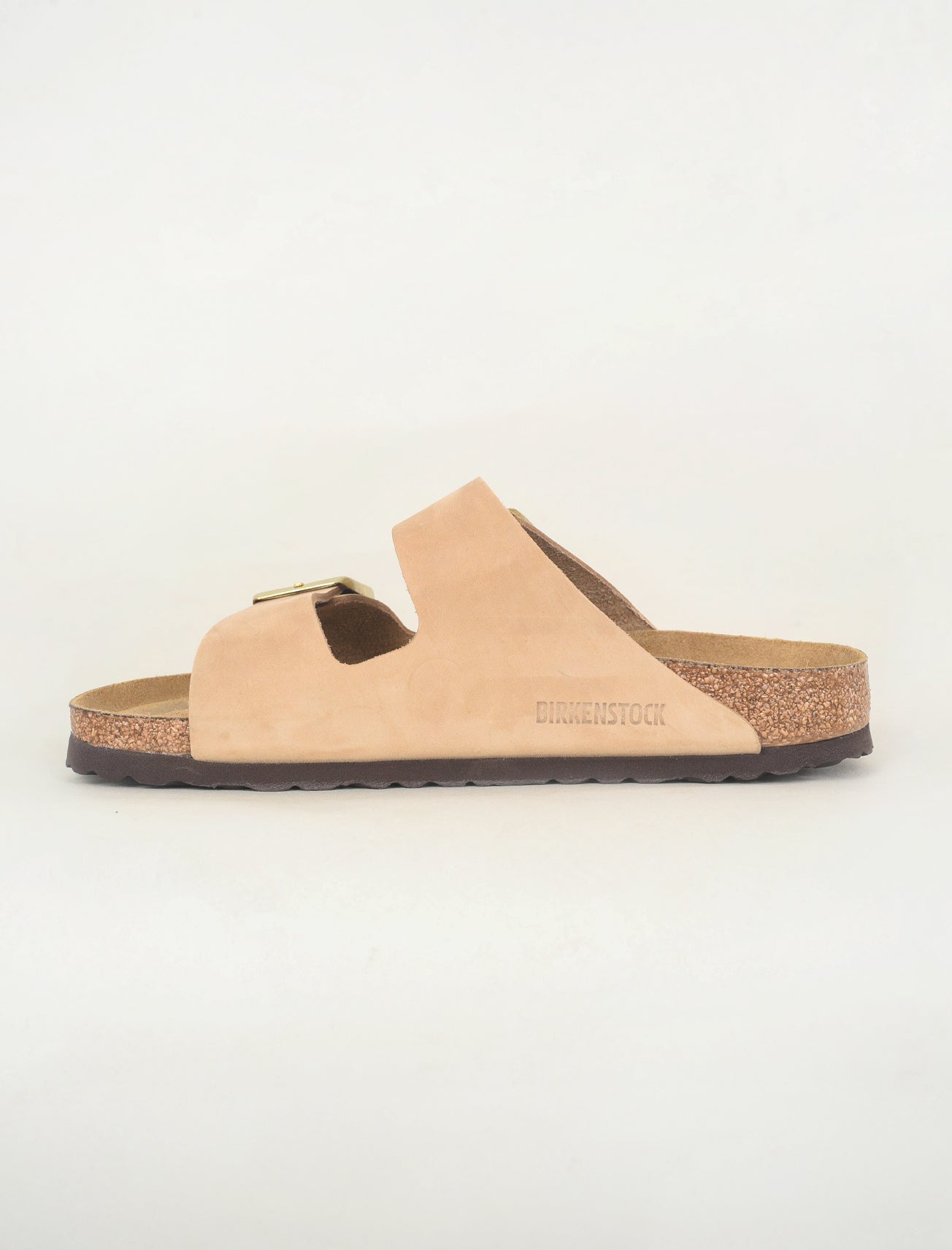 Birkenstock Arizona Soft Bed Nubuck, Sandcastle