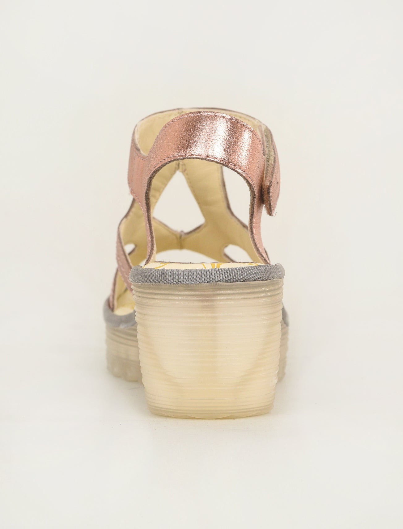 Fly London Yotu Wedge, Blush Gold