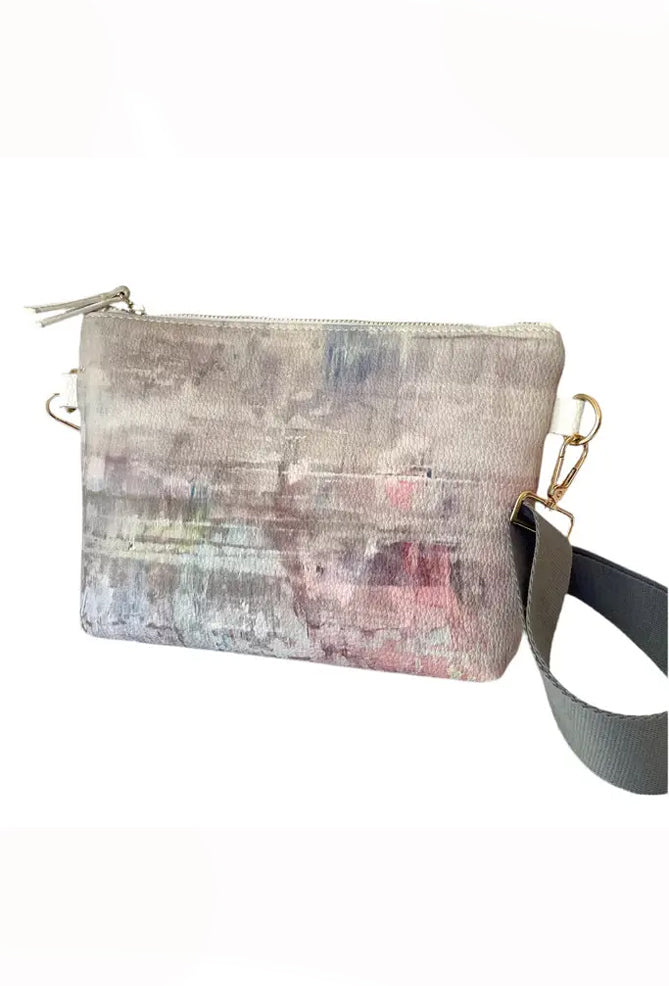 Delisch Crossbody Bag, Platinum/Pearl