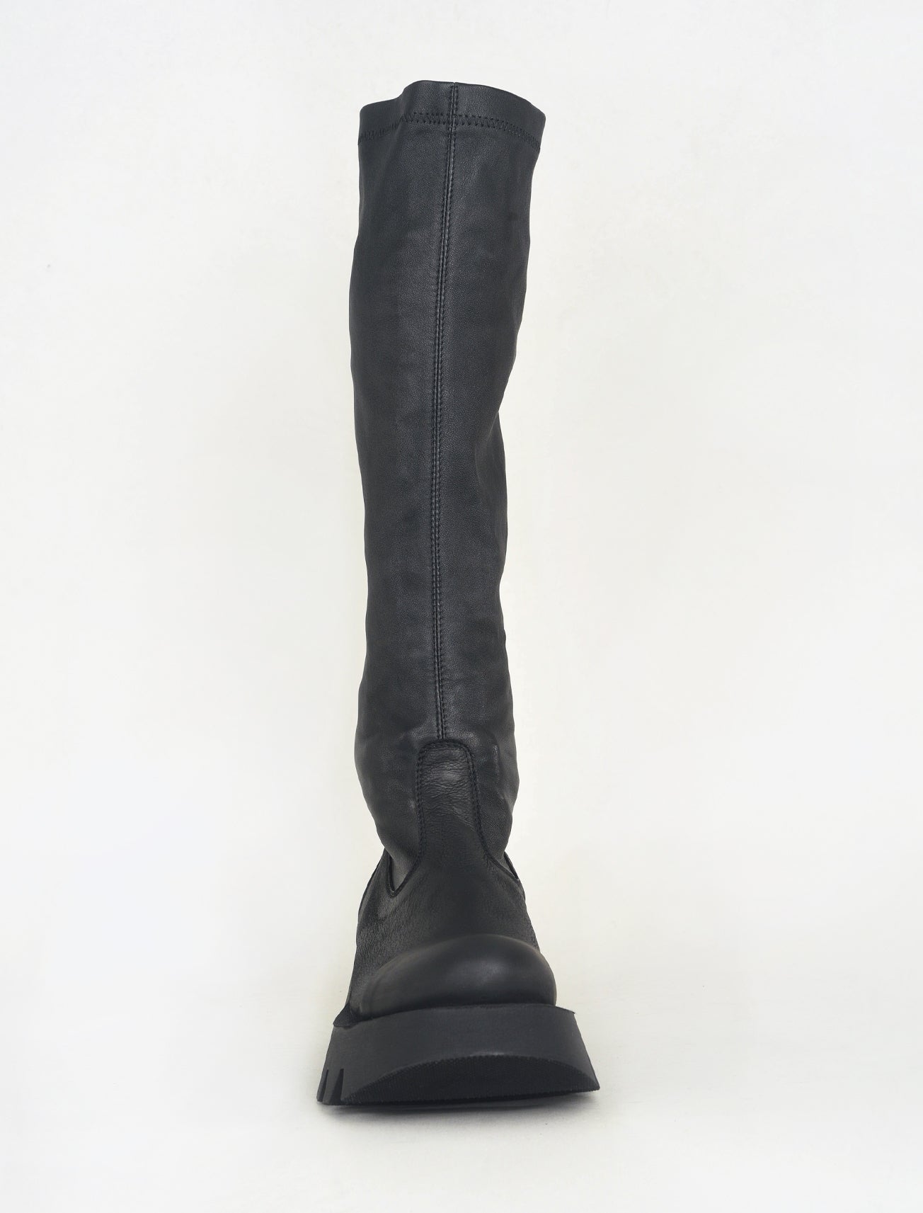 Lofina Stretch Nappa Tall Boot, Black
