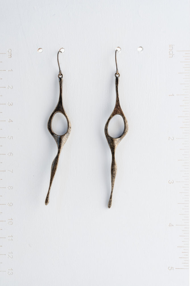 Rebel Designs Keyhole Squiggle Earrings