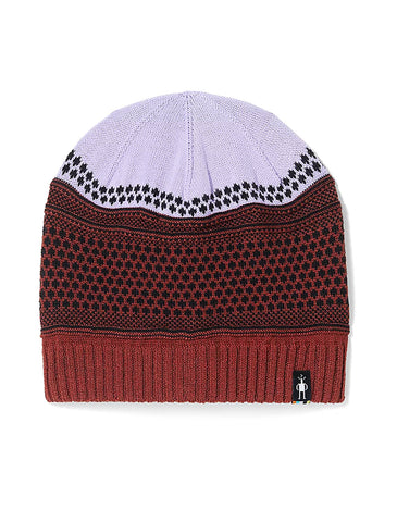 Smartwool Popcorn Cable Reversible Beanie, Ultra Violet 