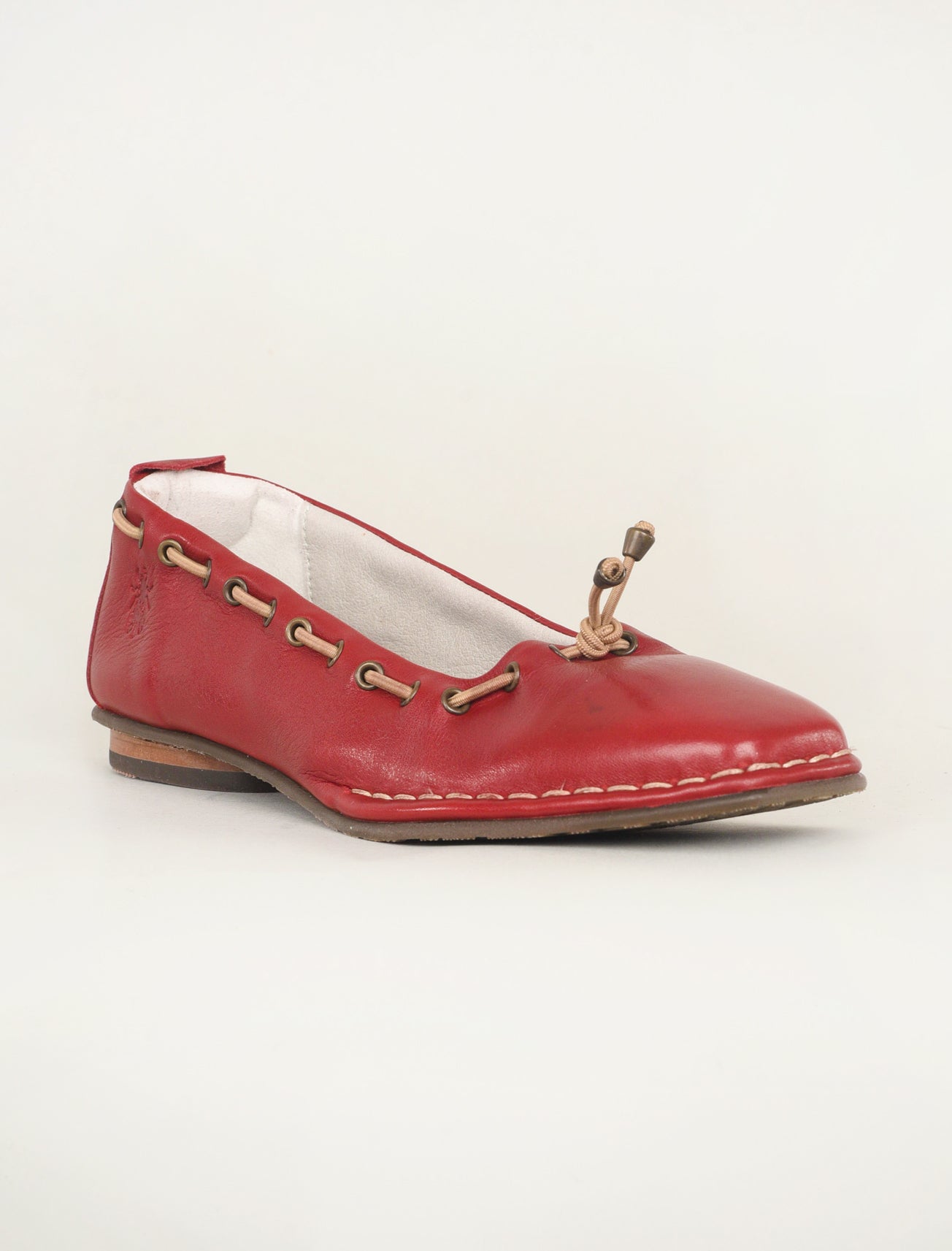 Fly London Bapi Square Toe Flats Evie Lou