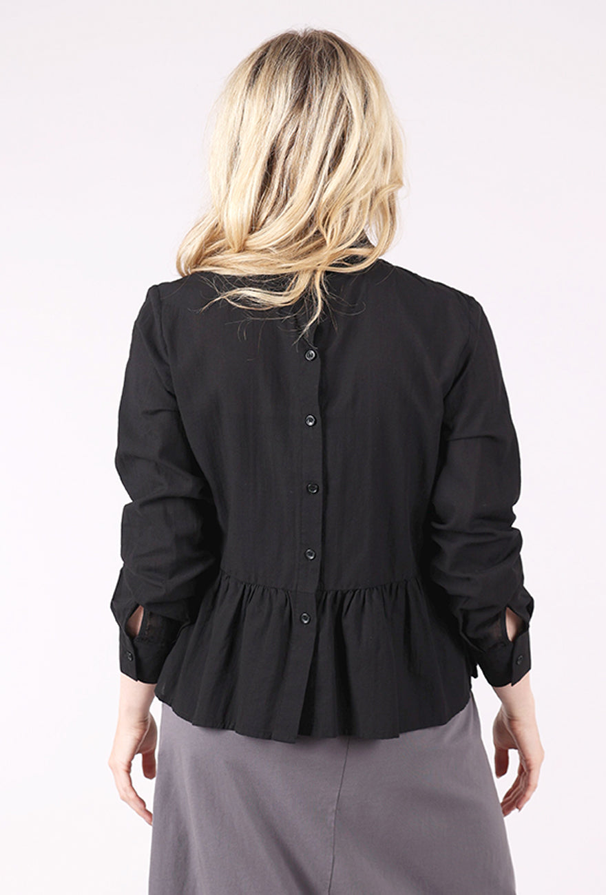 Reversed Blouse, Black
