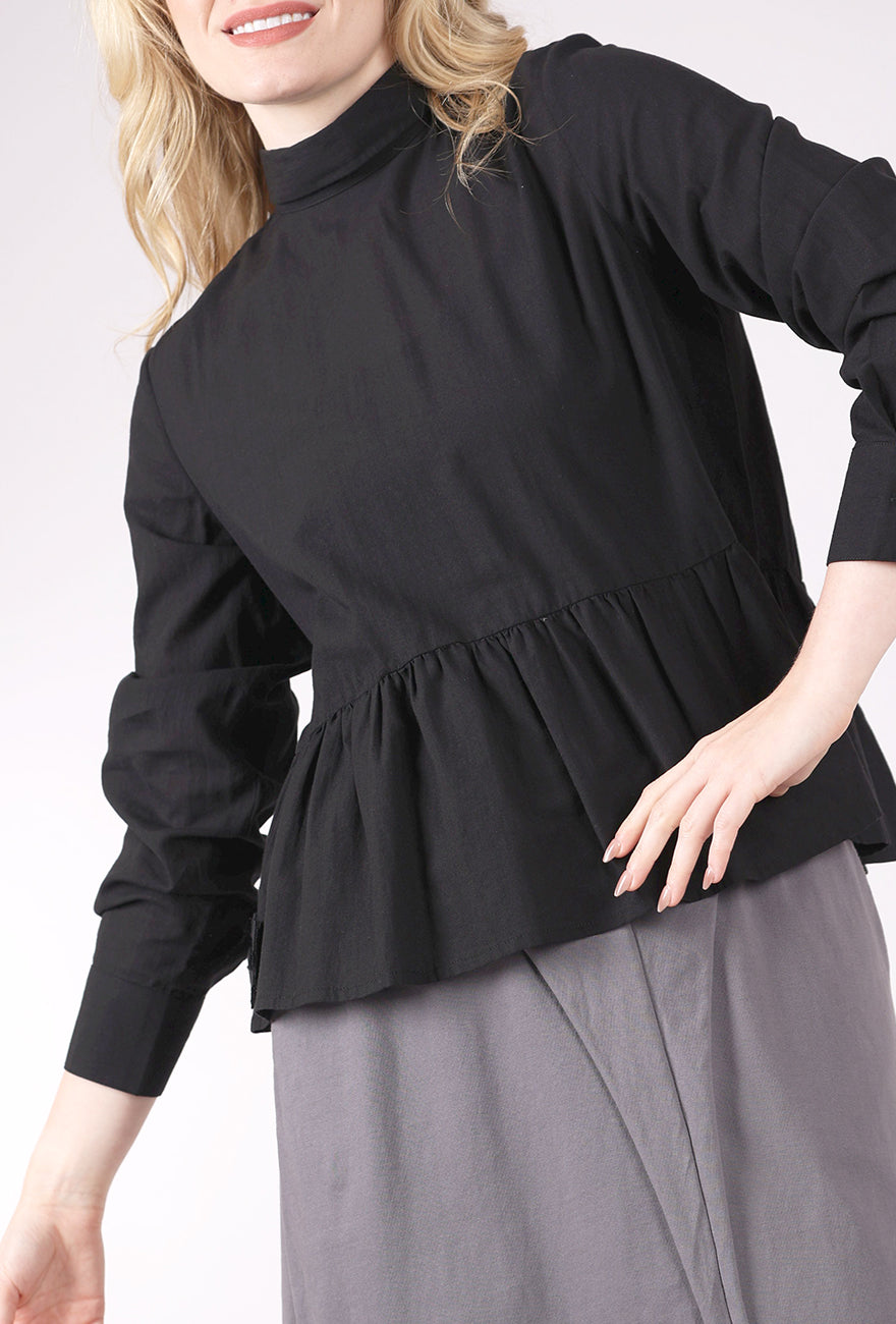 Reversed Blouse, Black
