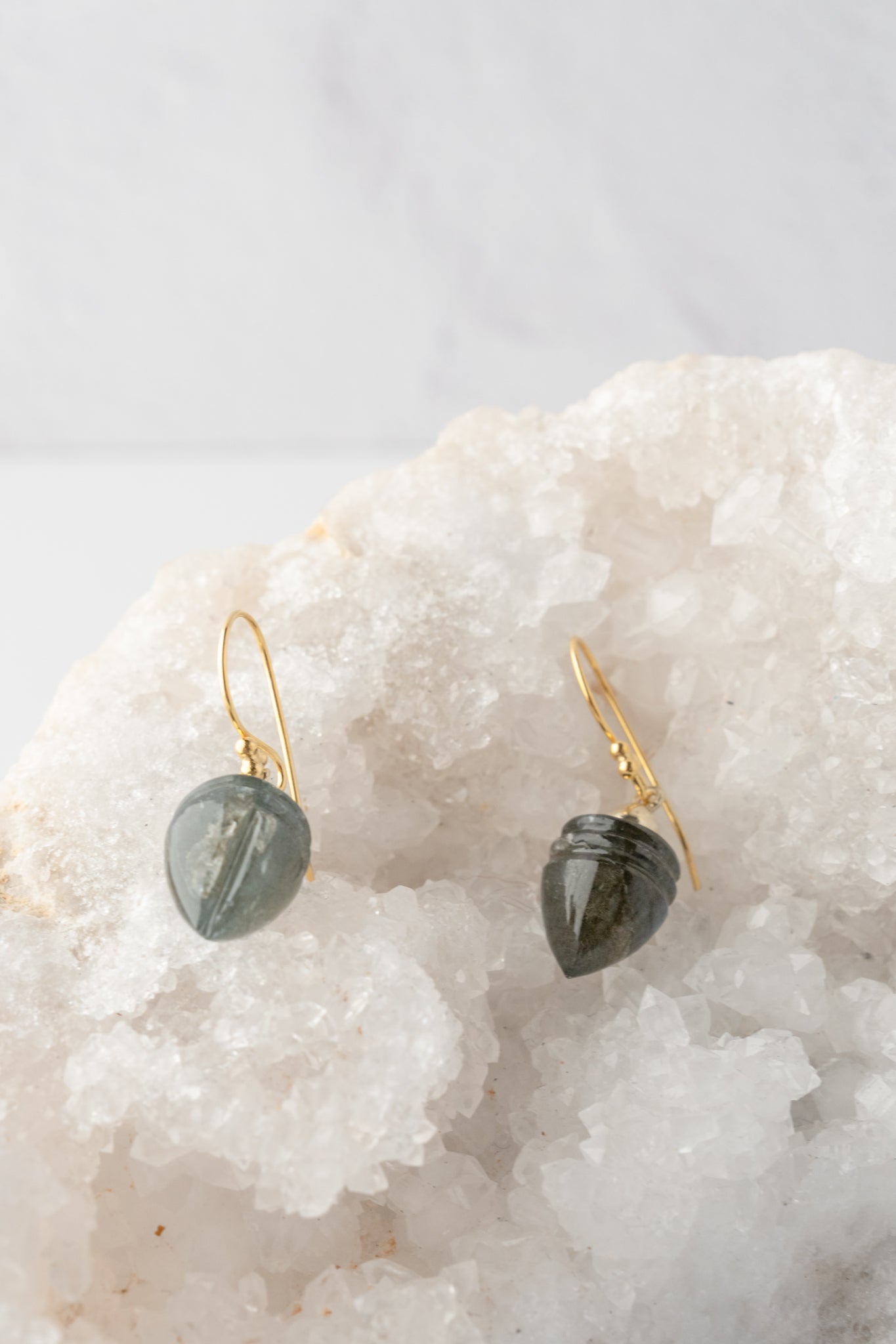 Robindira Unsworth Carved Labradorite Dangles