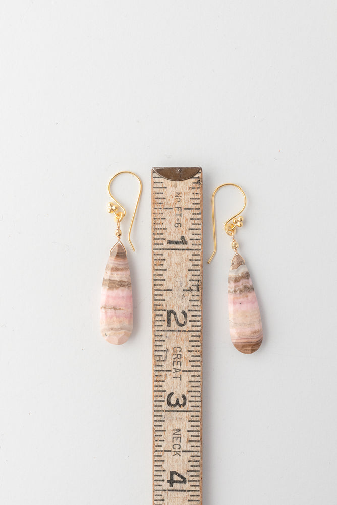 Robindira Unsworth Rhodochrosite Dangle