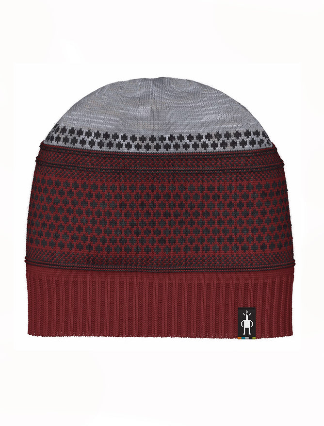 Smartwool Popcorn Cable Beanie, Currant Heather