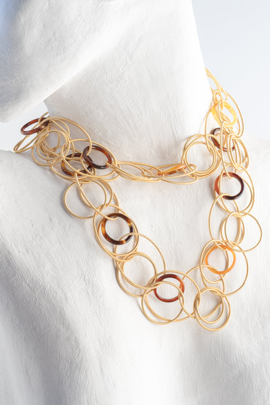 Sea Lily Dee Dee Necklace, Gold