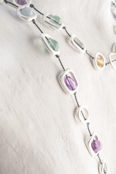 Sea Lily Nanette Geo Long Necklace