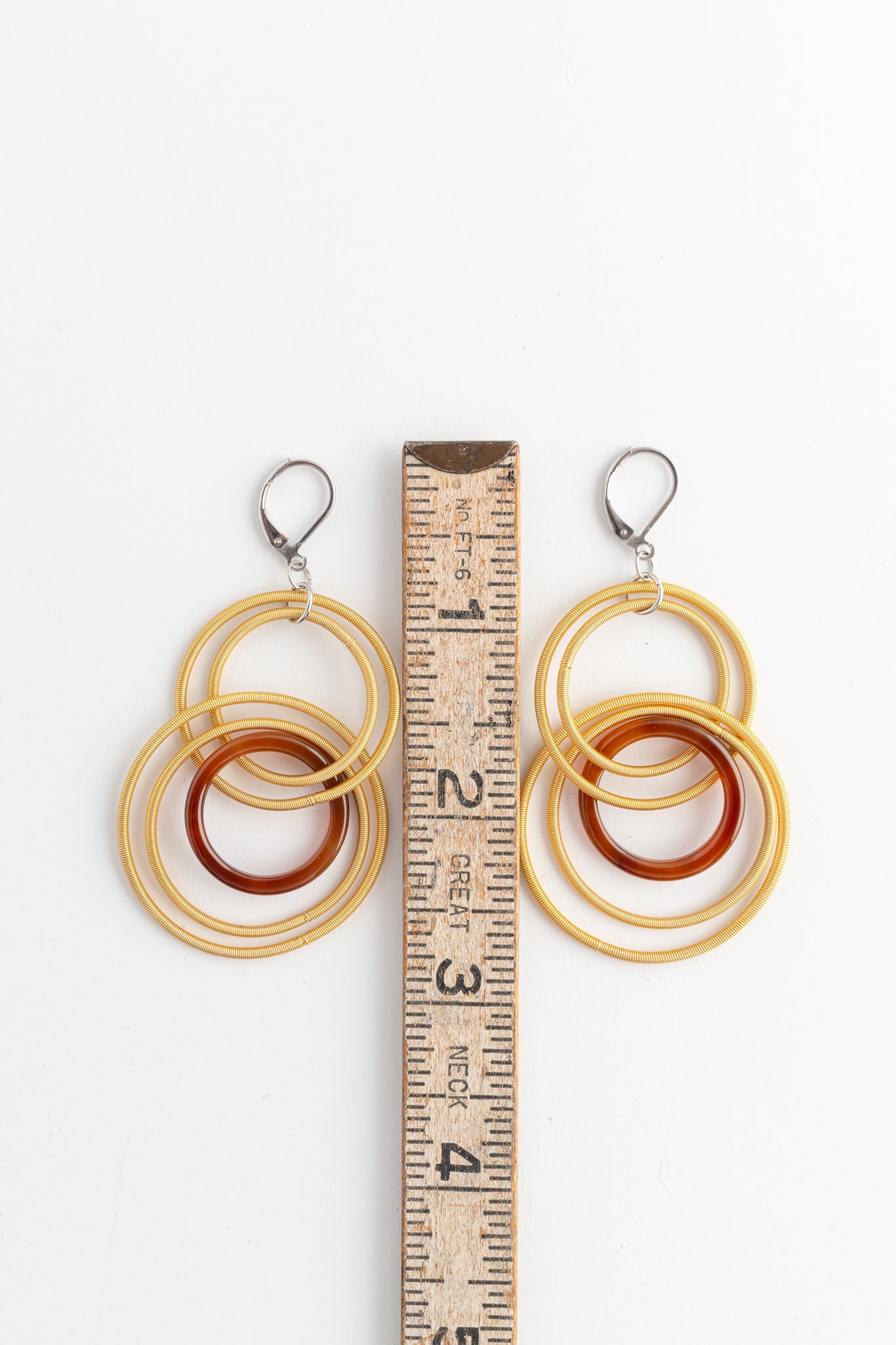 Sea Lily Elsa Earrings, Gold