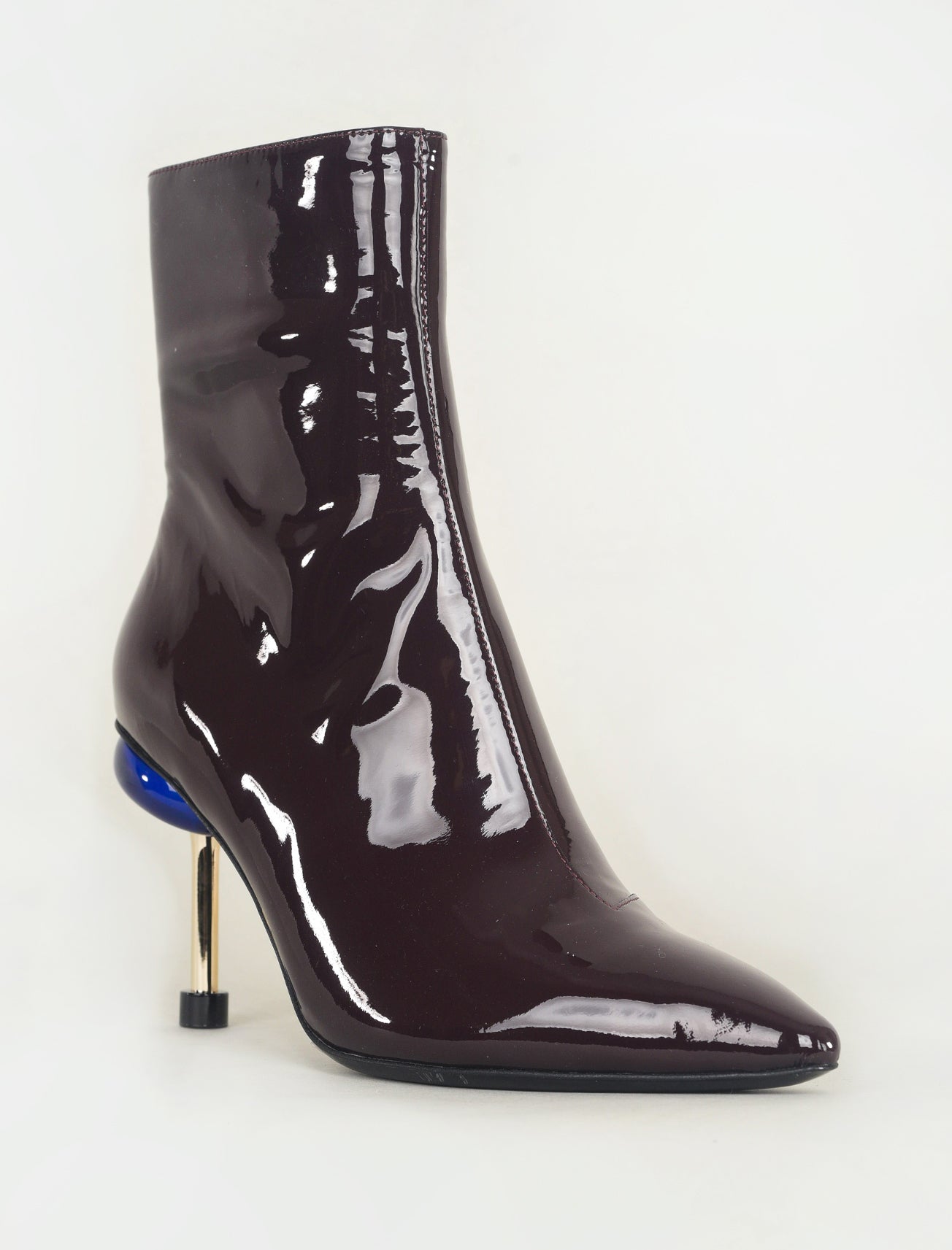 4CCCCEES Osha Nox High Boots, Plum Patent