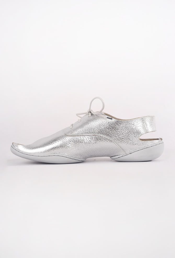 Trippen Shoes Dismantle Cup Oxford, Silver Lam
