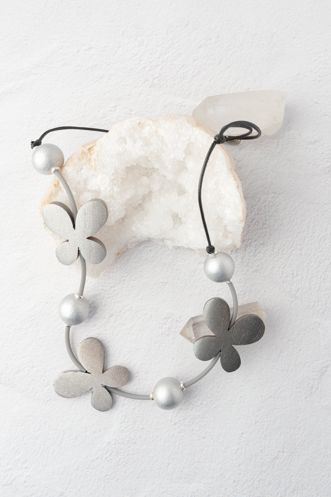Sylca Designs Woodland Whisper Necklace, Silver