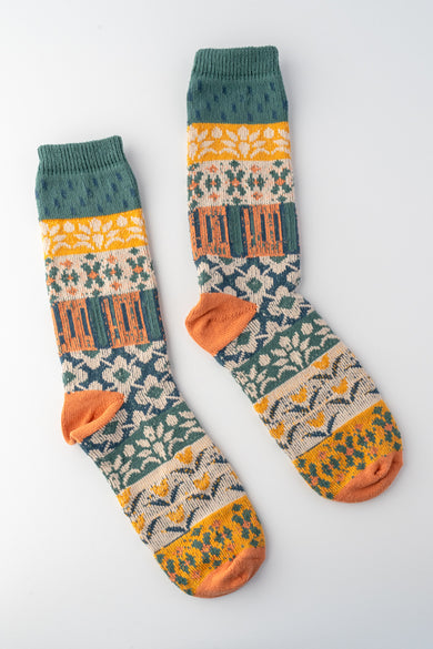 Sock It Up Lucy Fair Isle Knit Socks