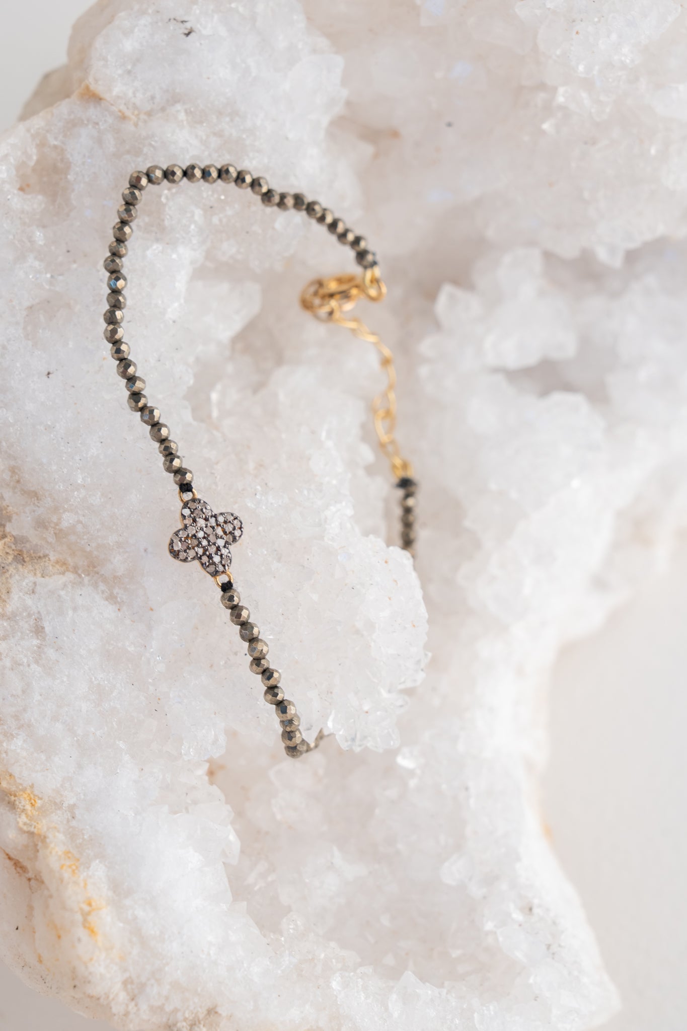 Evie Lou Mulan Pyrite Bracelet