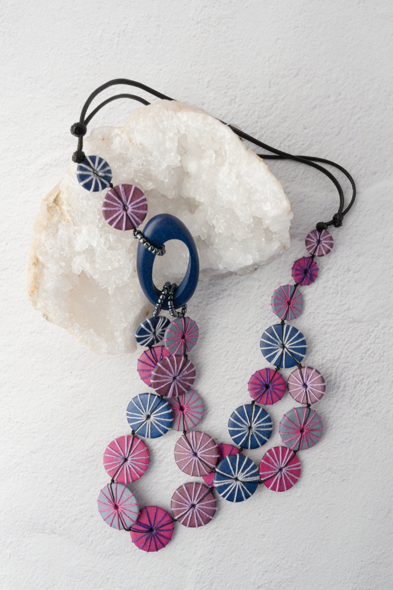Sylca Designs Haven Necklace, Purple