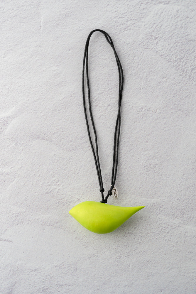 Sylca Designs Robin Pendant Necklace, Neon