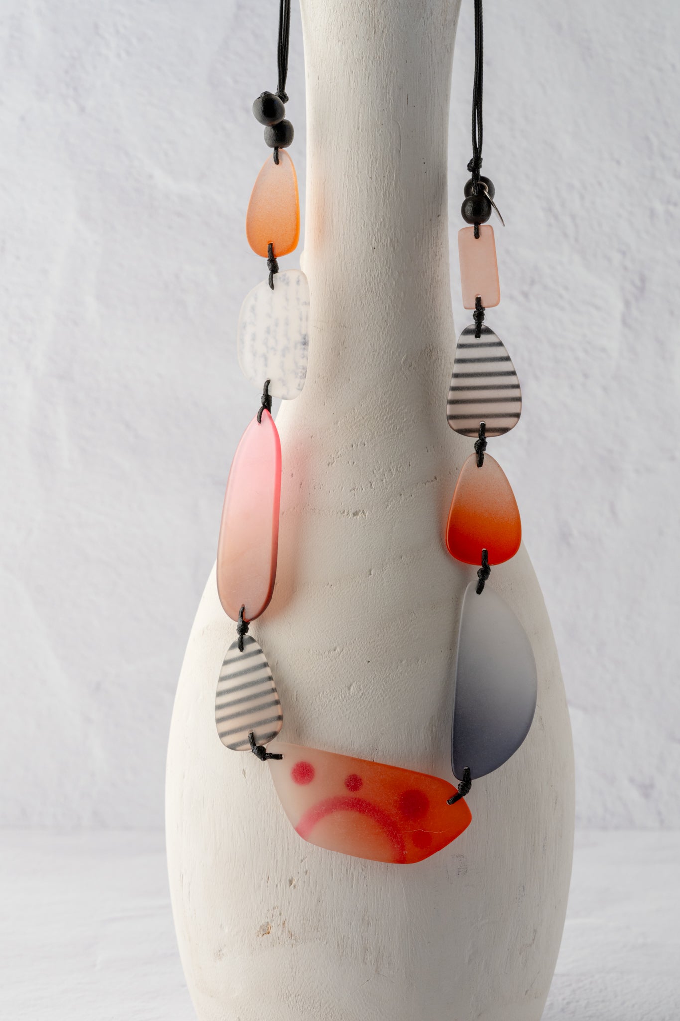Sylca Designs Celia Necklace, Orange