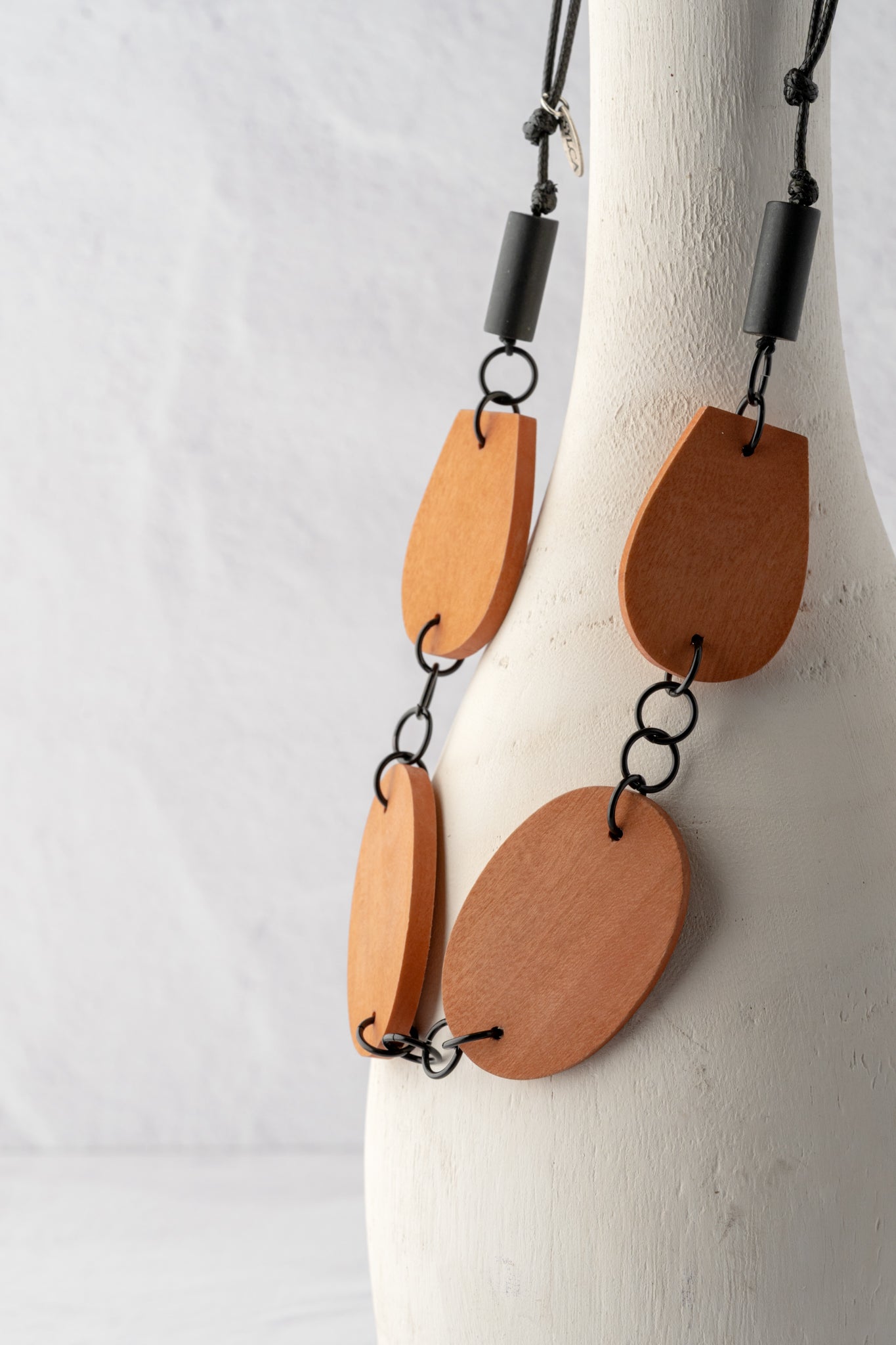 Sylca Designs Kim Link Necklace, Peach