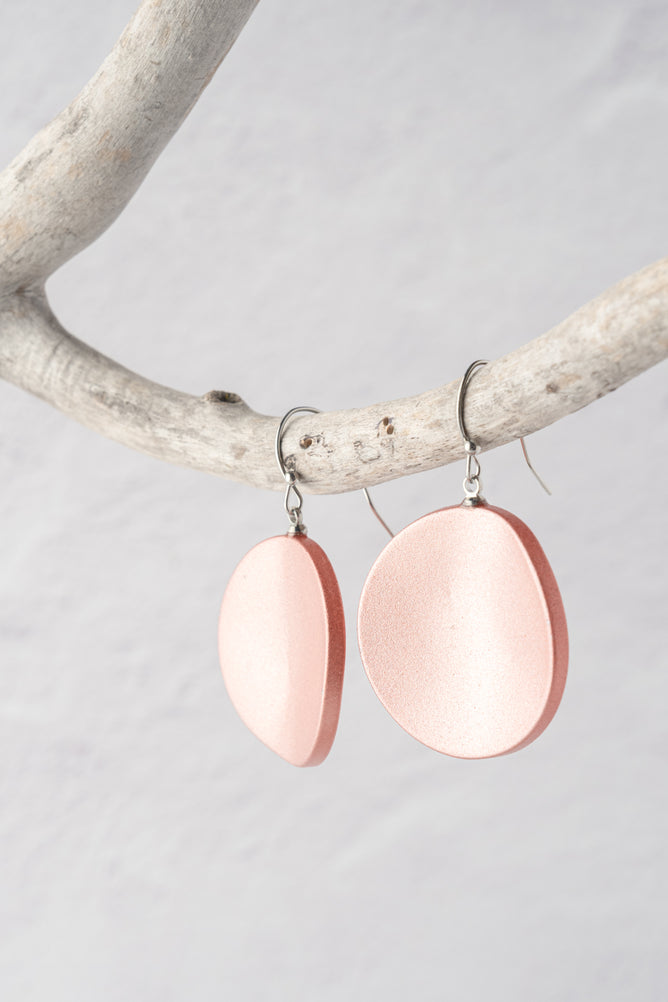 Sylca Designs Opaline Drift Earrings, Rose